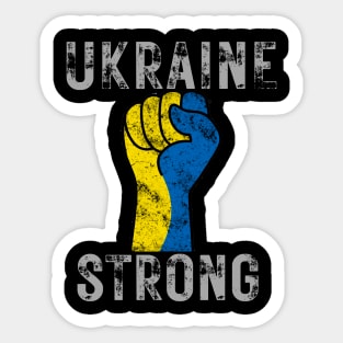 Ukraine Strong Sticker